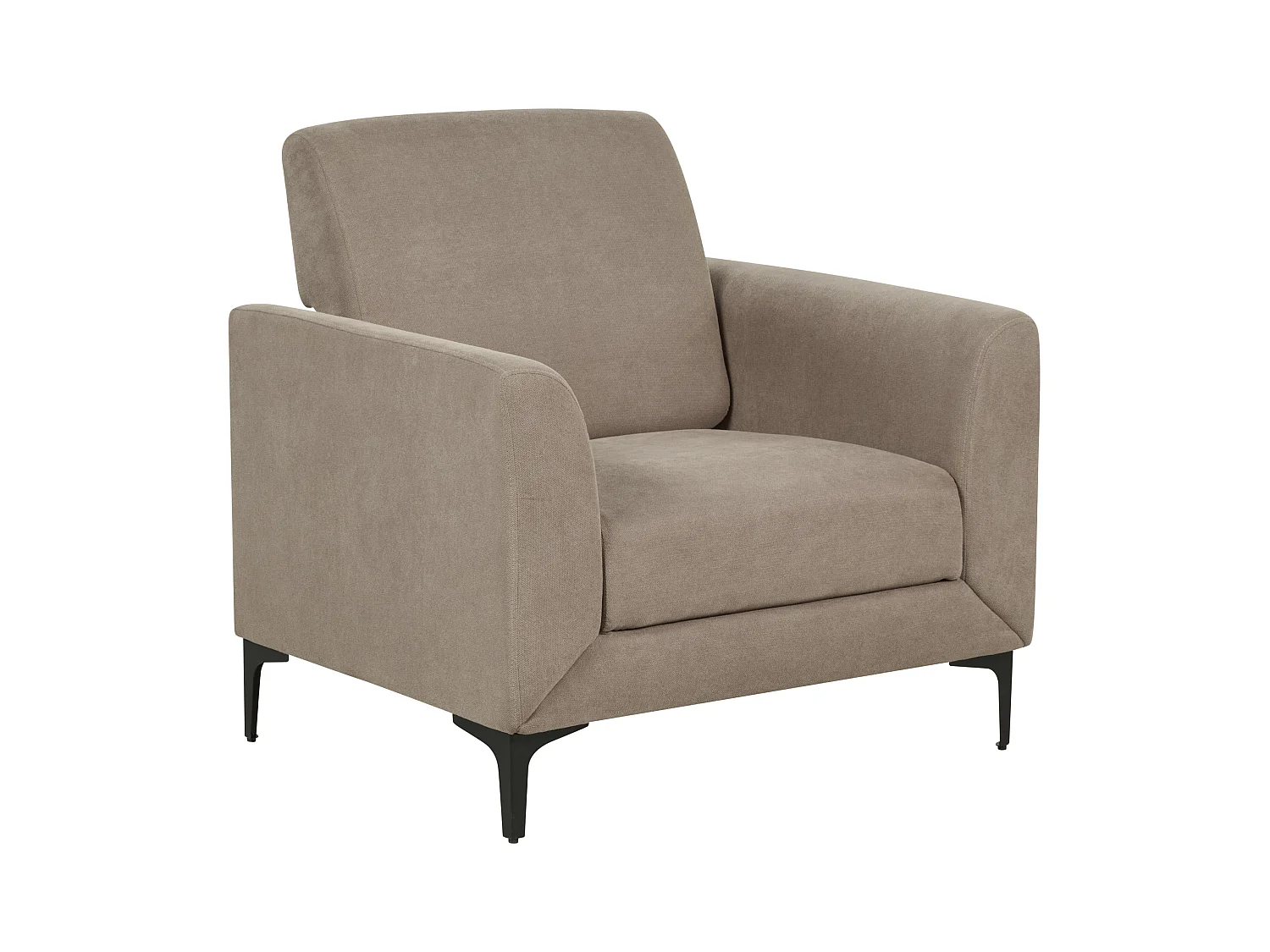 Fauteuil FENES Tissu Taupe
