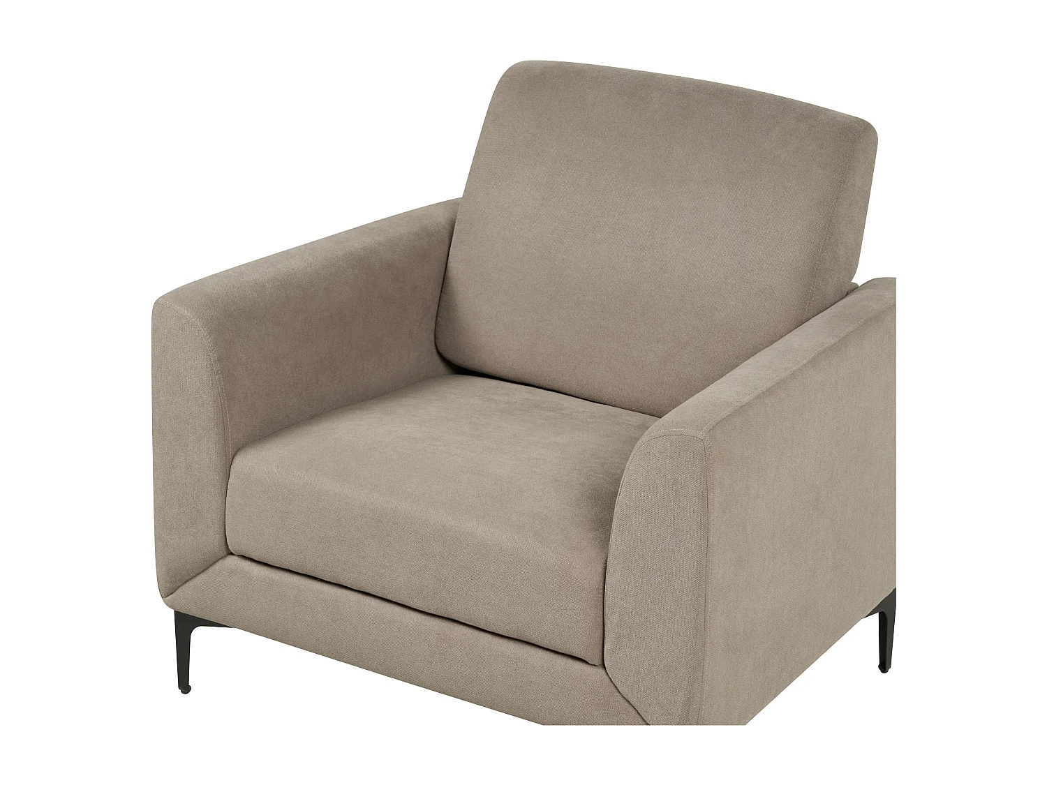 Fauteuil FENES Tissu Taupe