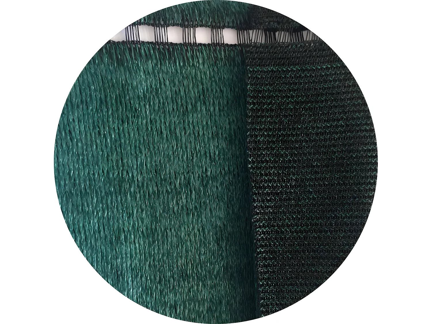 Toile brise-vue haute densité 300 gr avec boutonnières 1.20 x 25 m