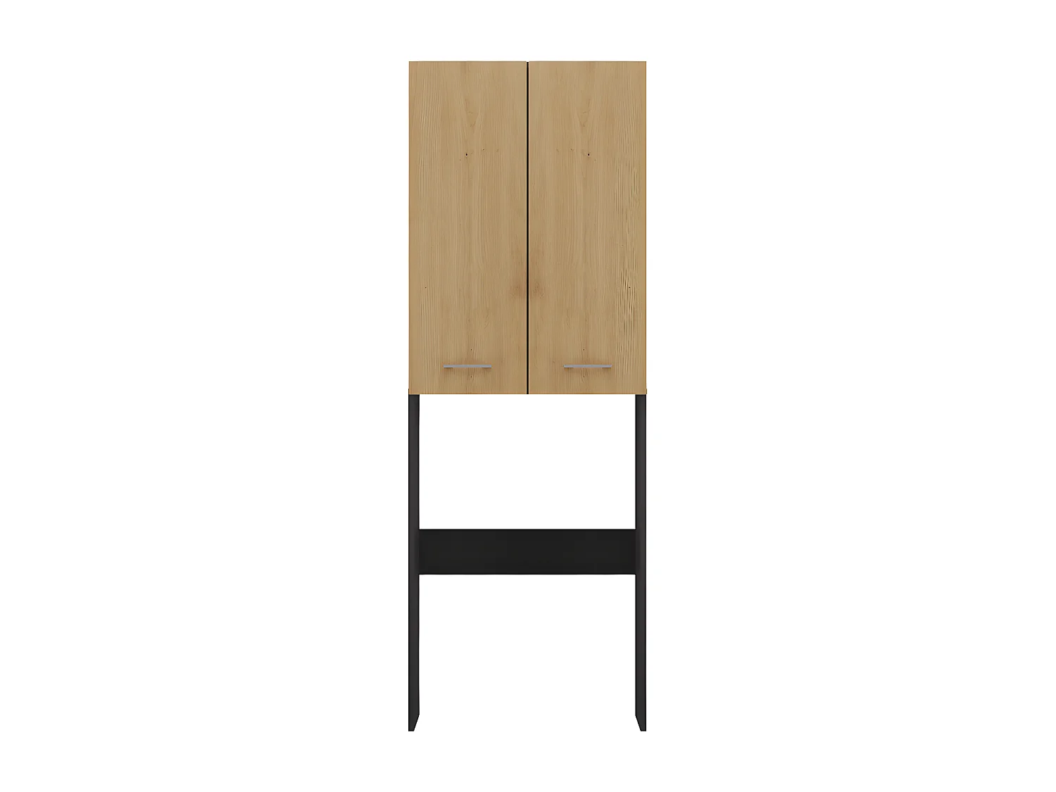 COMO - Mobile lavatrice in stile moderno - 183x64x30 - 2 ante+4 ripiani