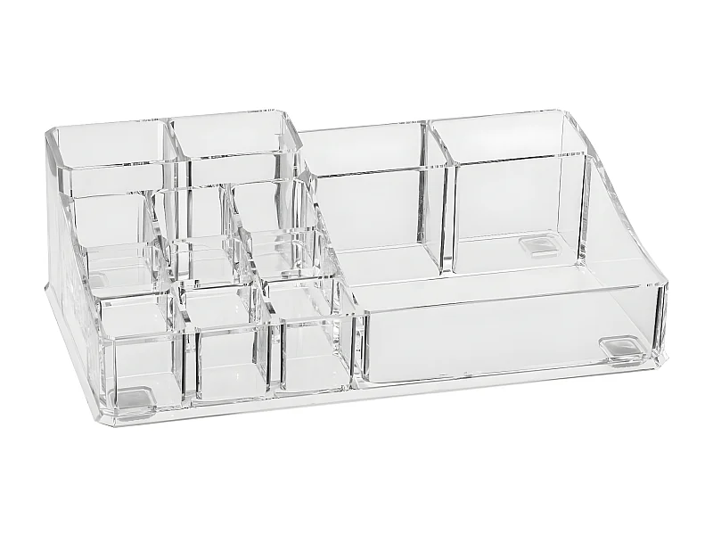 Organiseur de salle de bain Rangement maquillage 14 compartiments