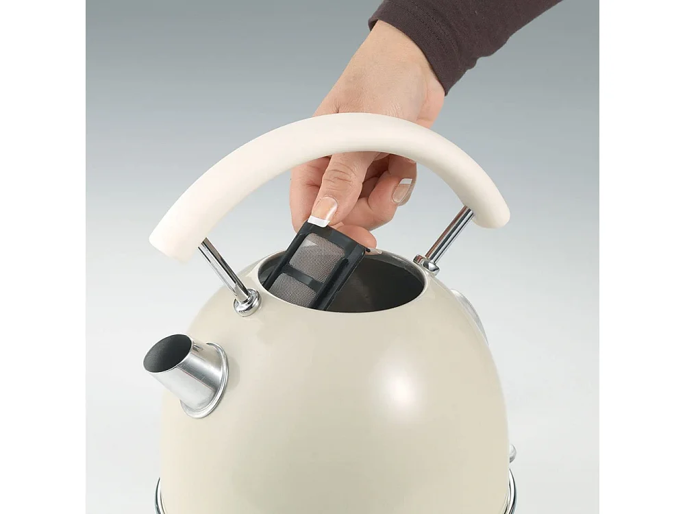 Bouilloire vintage beige 1,7 l