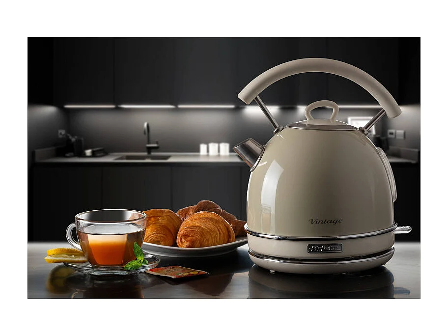 Bouilloire vintage beige 1,7 l