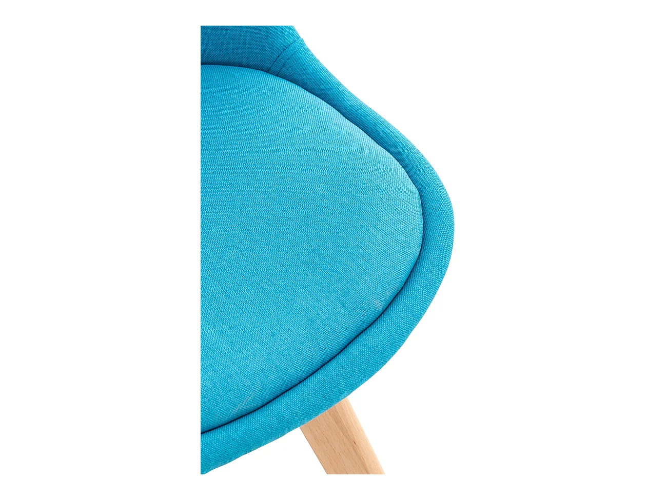 Eetkamerstoelen - Stof - turkis - Linares