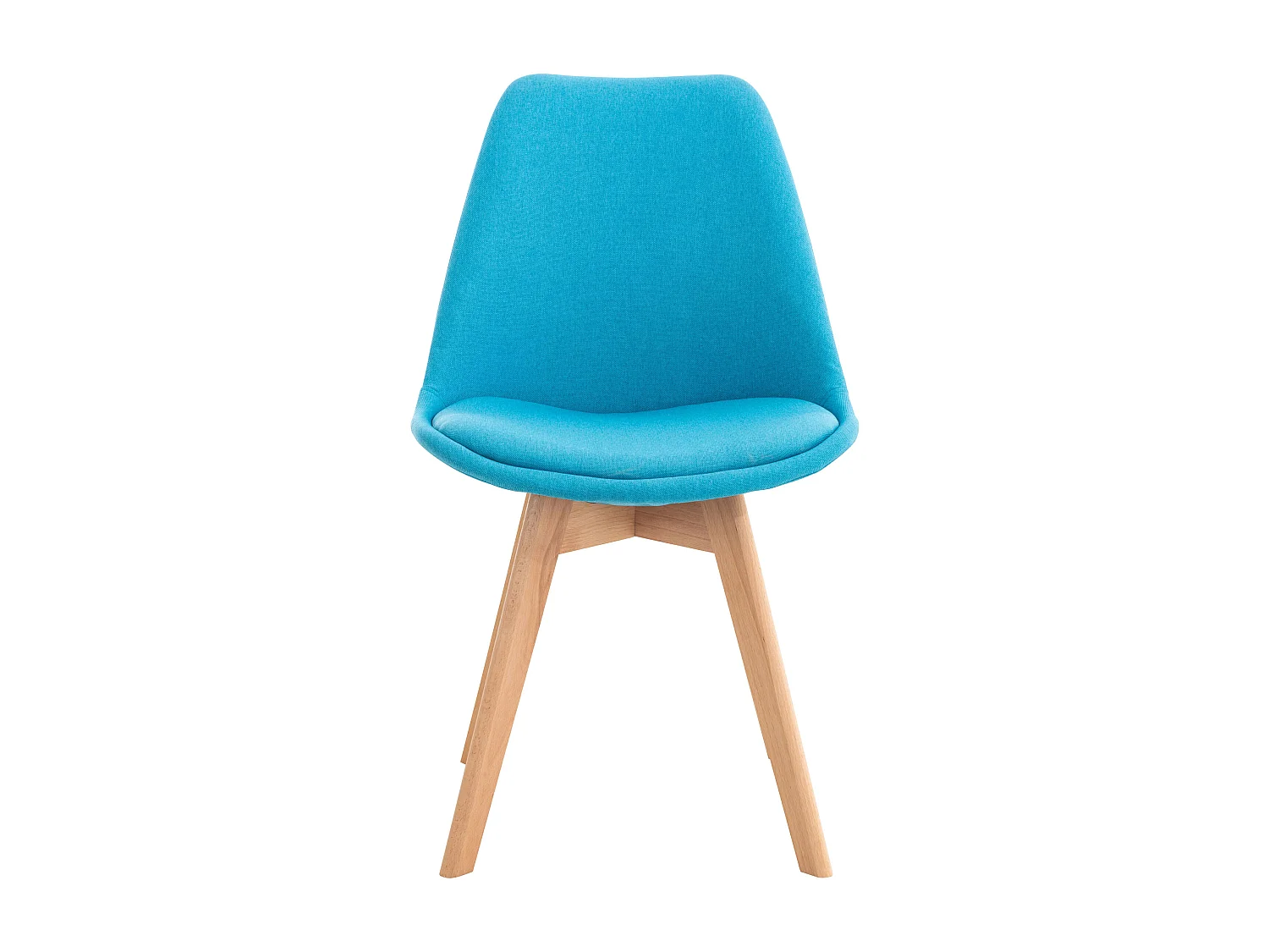 chaise salle à manger - Tissu - Turquoise - Linares