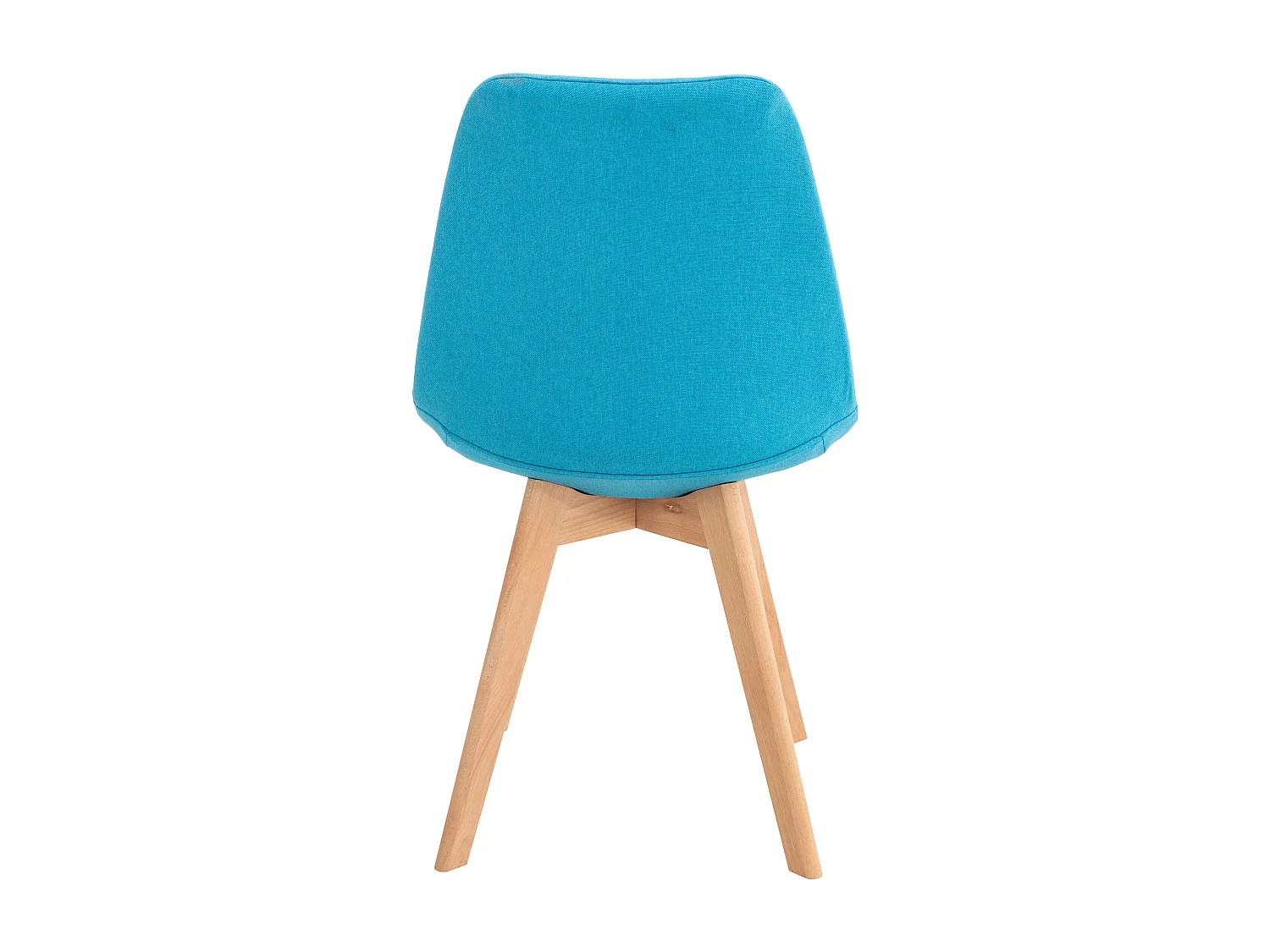 chaise salle à manger - Tissu - Turquoise - Linares