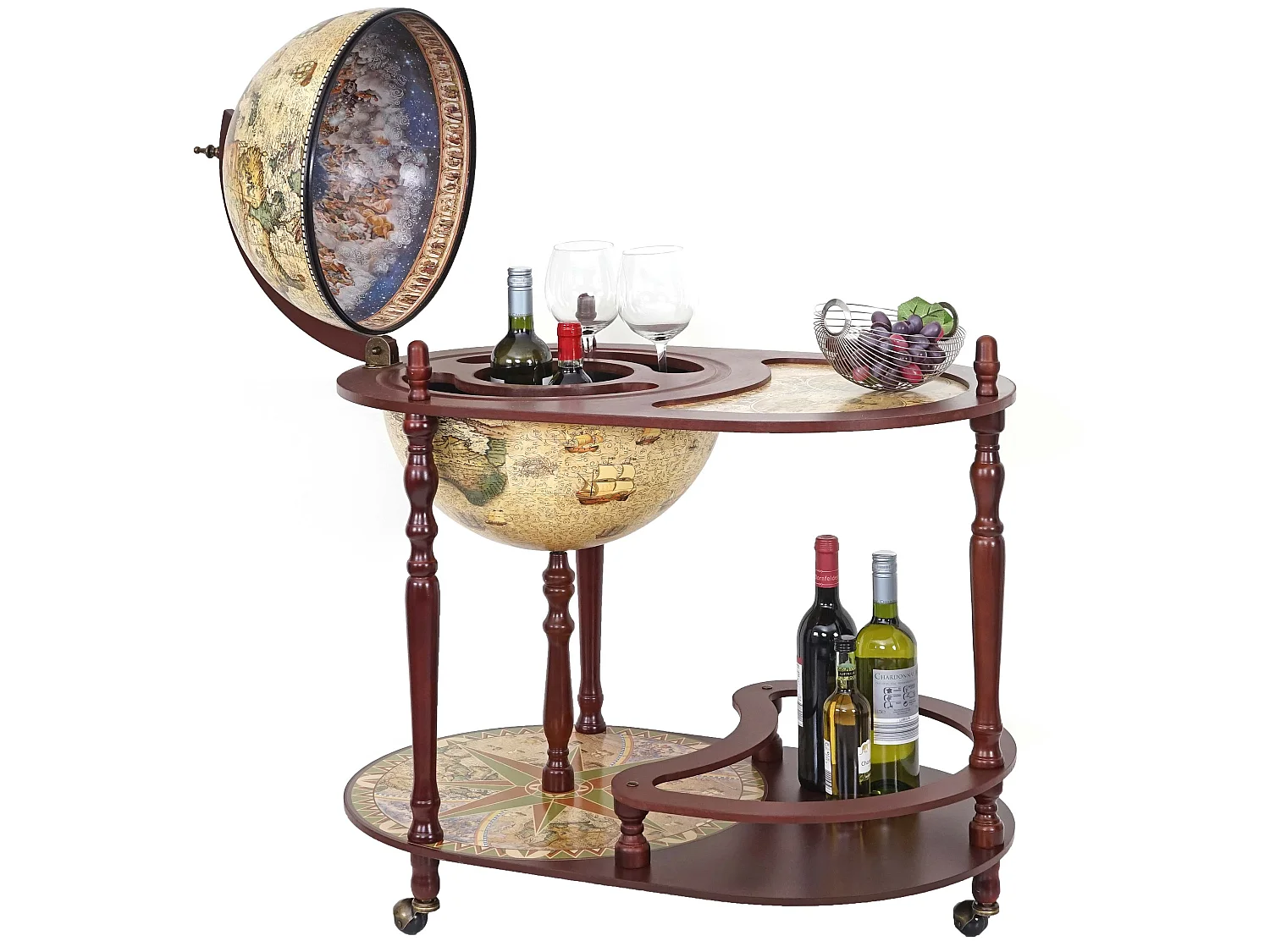 Globusbar met tafel MCW-D84