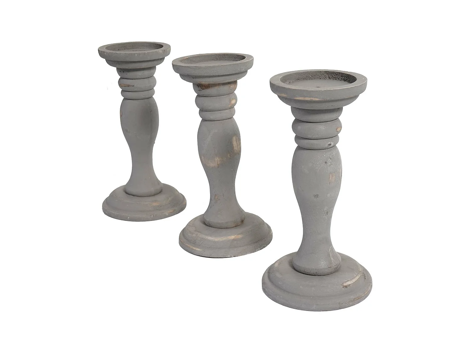 Chandelier H361 (set de 3),  gris