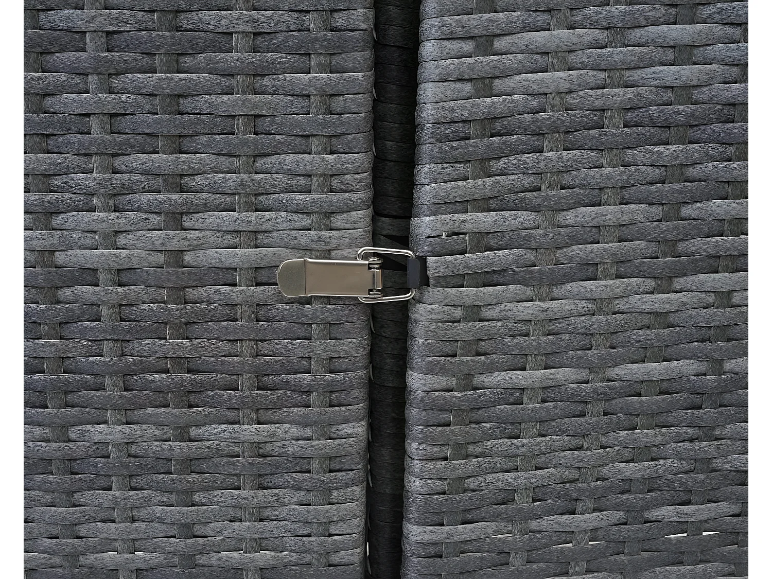 2er-Mülltonnenverkleidung MCW-E25, Grau