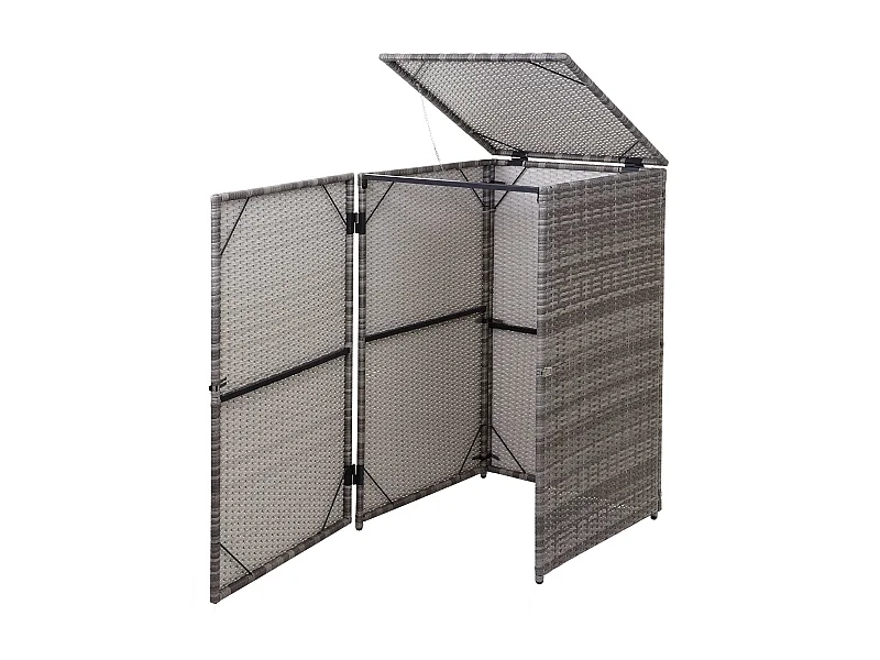 Mülltonnenverkleidung MCW-E25 120l, Grau