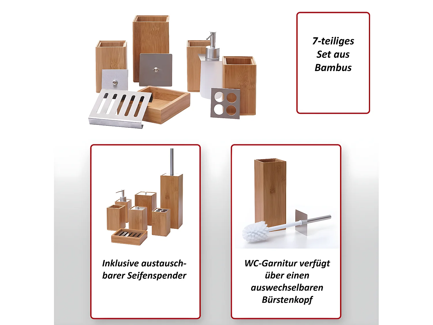 Set de bain MCW-A90 (7 pièces)