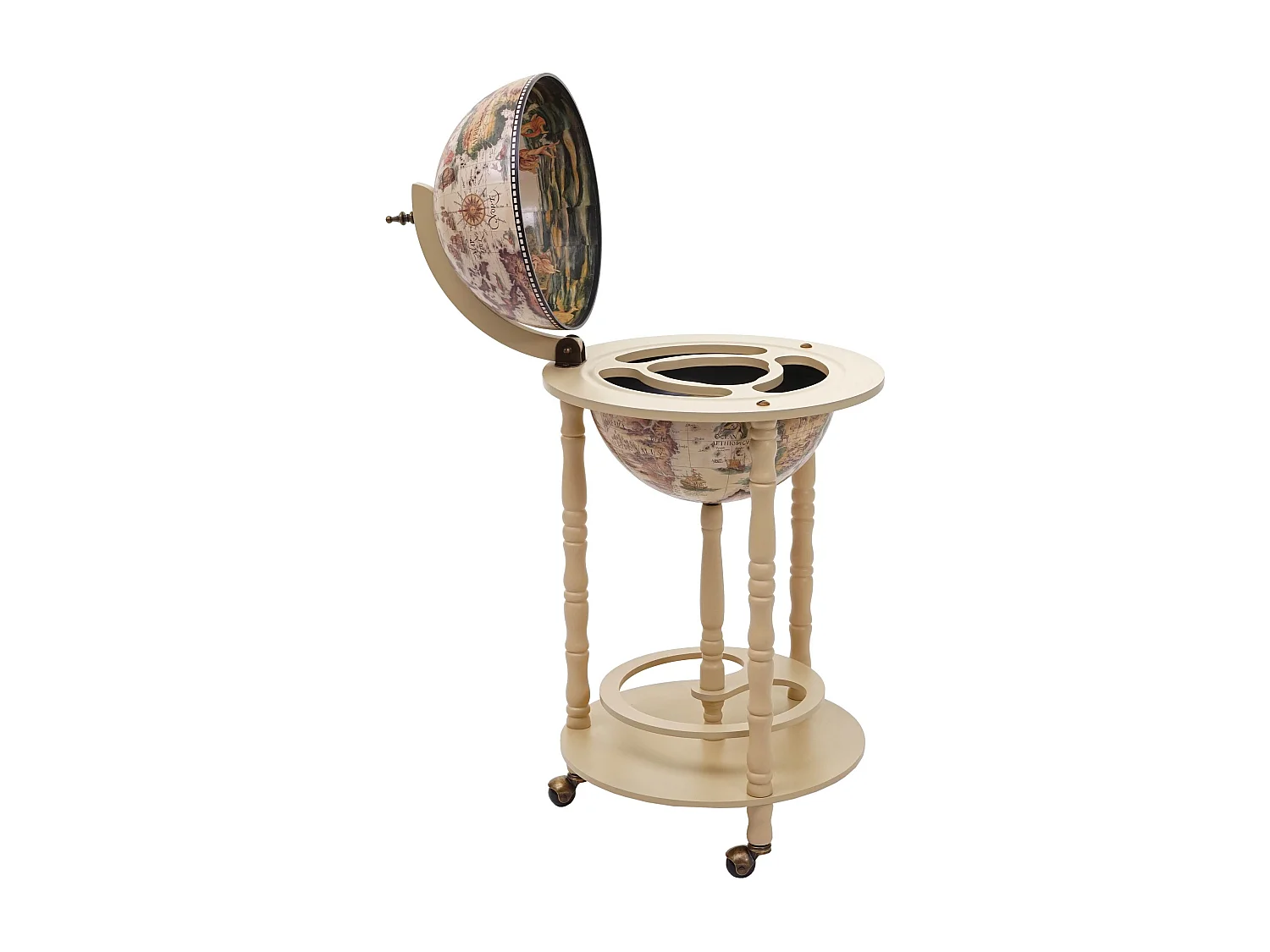 Poprzeczka MCW-D83 Rollbar,  naturalny brąz