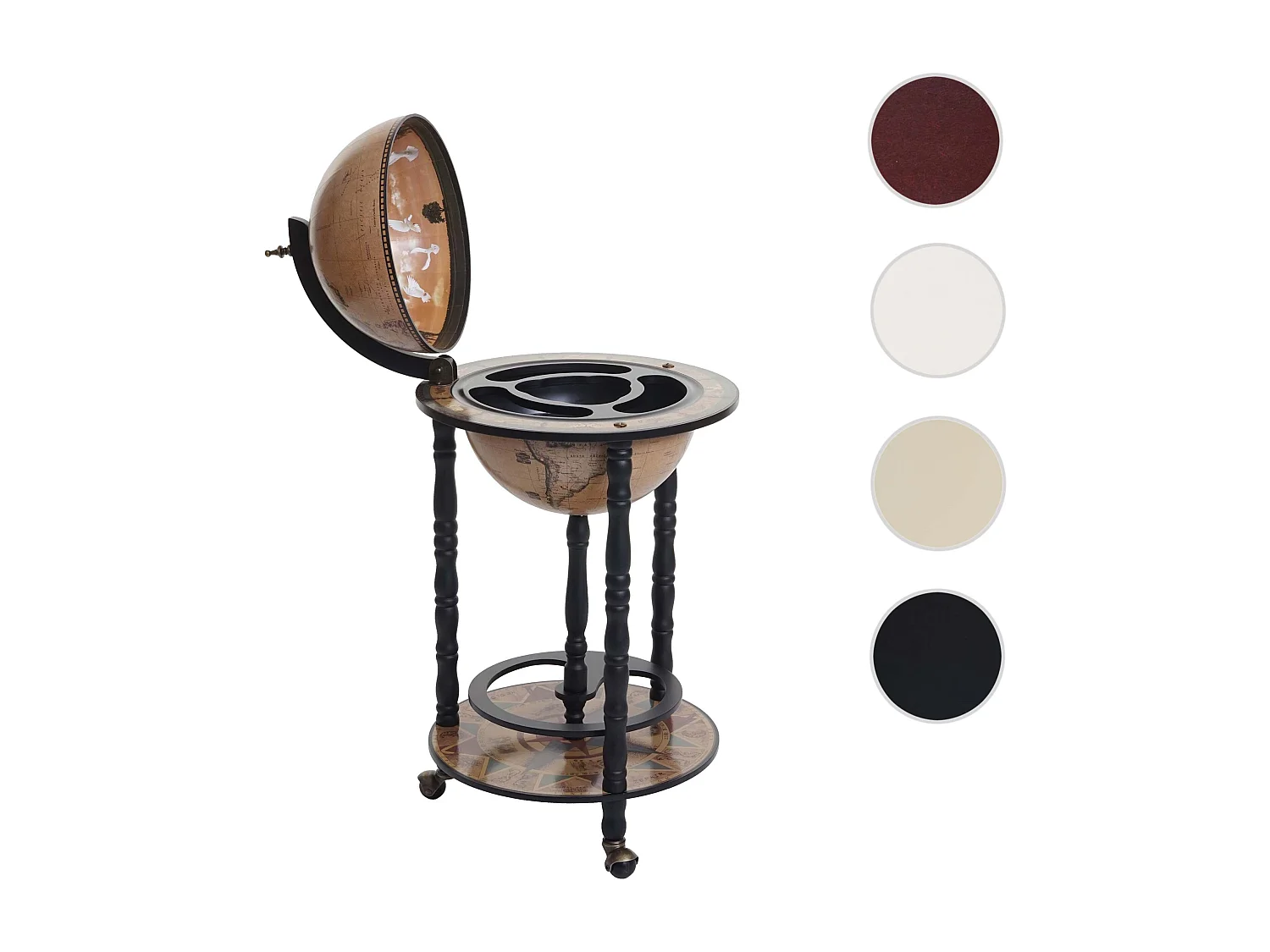 Poprzeczka MCW-D83 Rollbar,  naturalny brąz