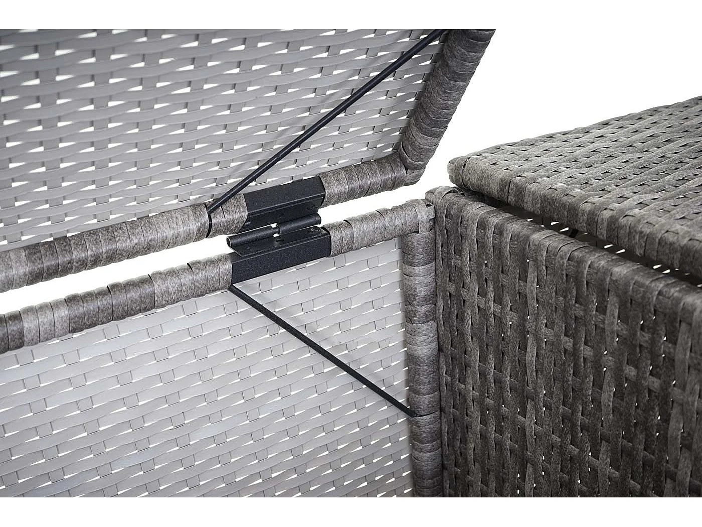 Revestimiento para cubo de basura de 3 cubos MCW-E25,  gris