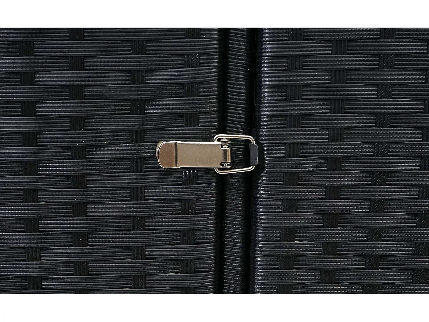 Afvalbakafdekking voor 3 bakken MCW-E25,  zwart