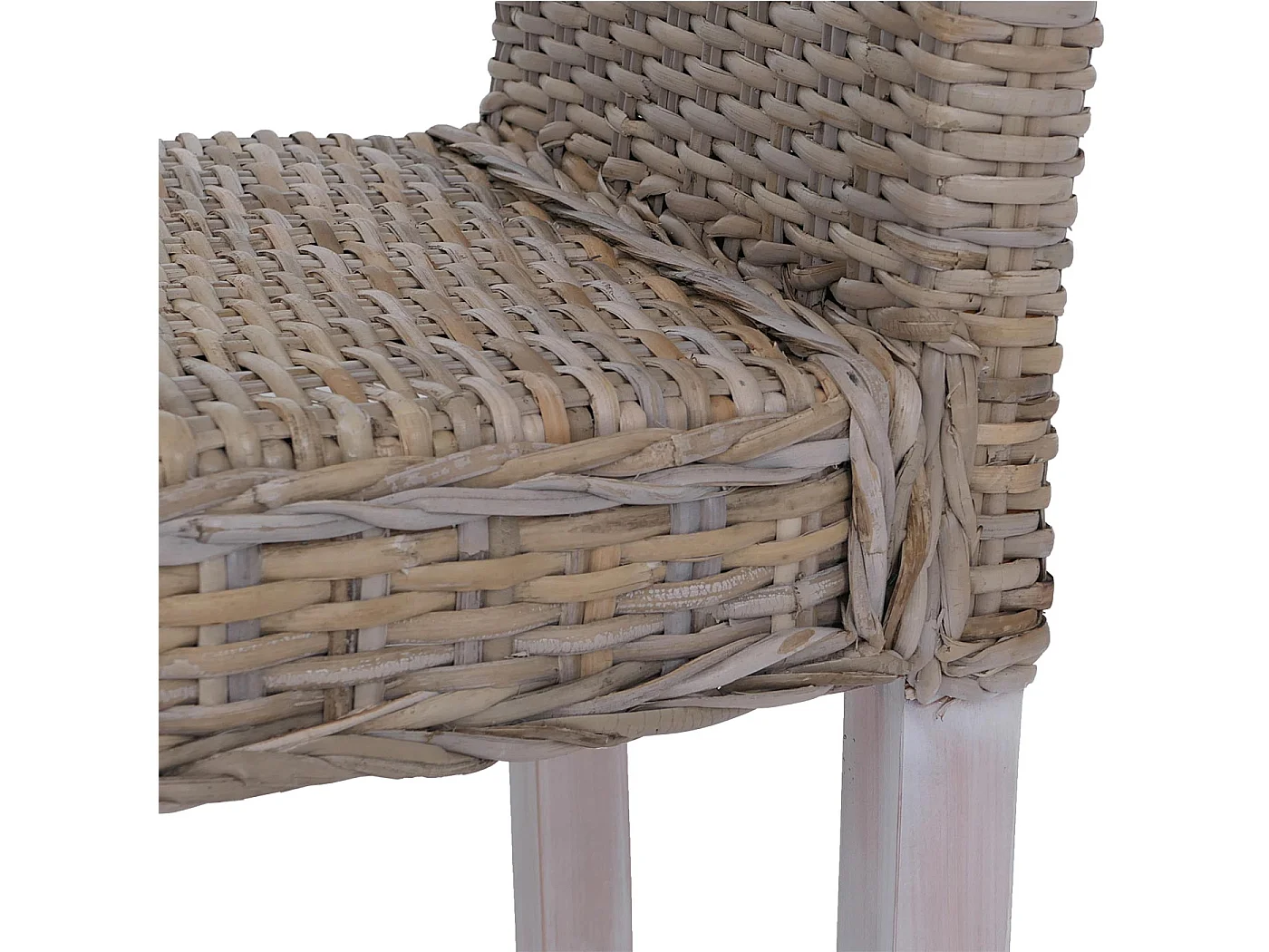 Chaise de salle à manger Littau (lot de 4) Rotin