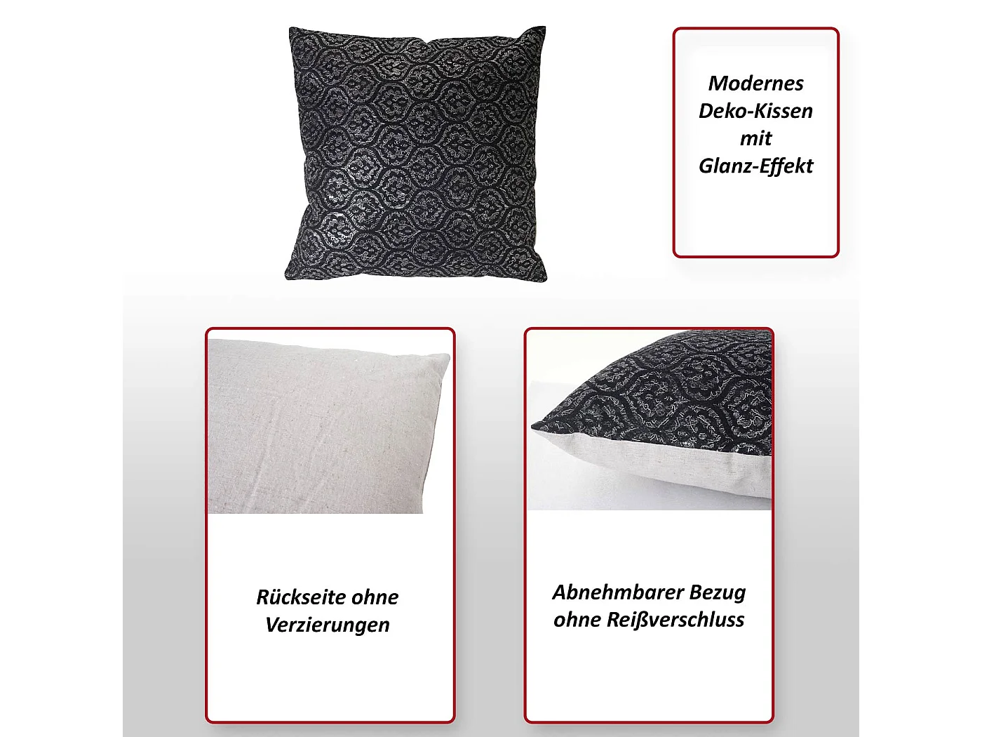 Coussin décoratif baroque