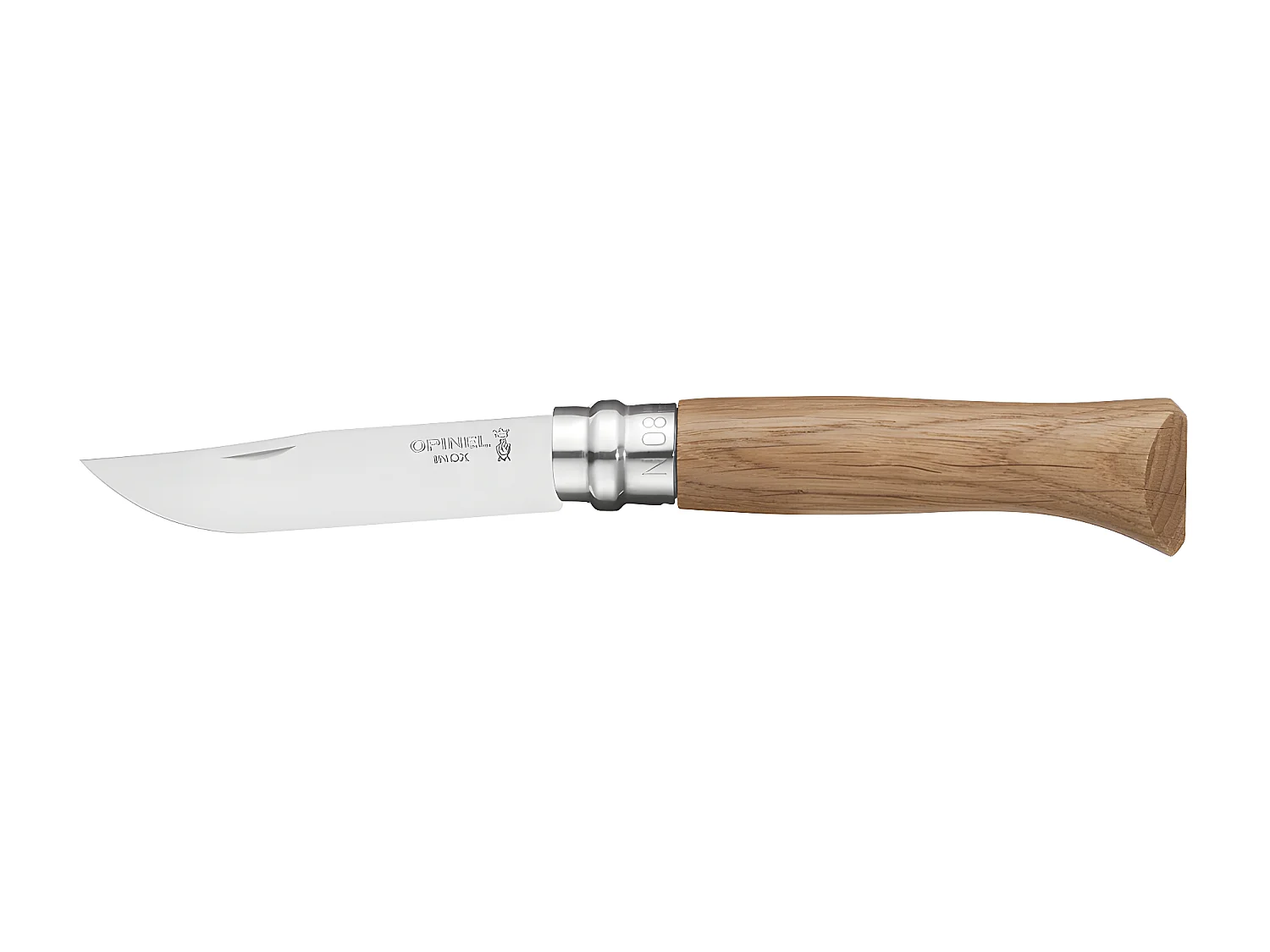 Coltello Tascabile Opinel N°8 in Rovere con Lama in Acciaio Inox 2021