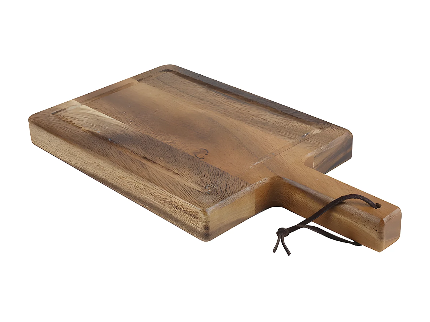 Planche à découper  avec poignée 35x18 cm en acacia