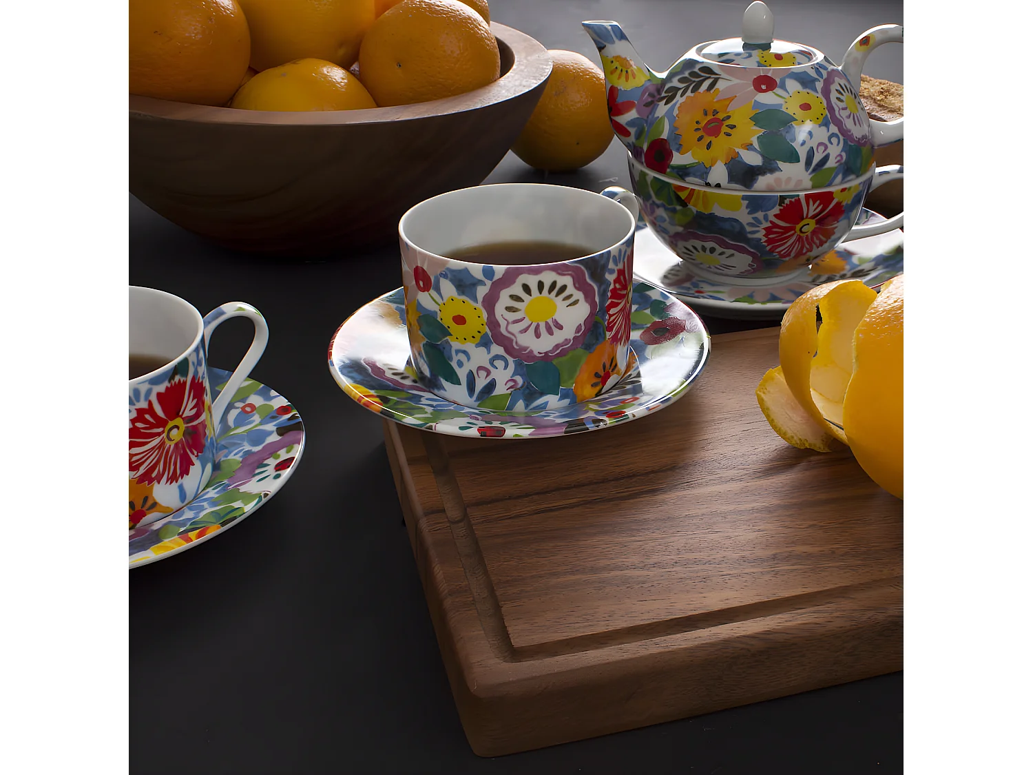 Planche à découper  avec poignée 35x18 cm en acacia