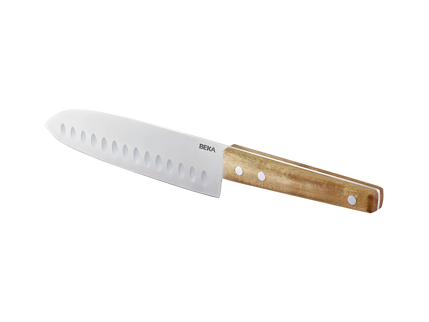 Couteau santoku Nomad 18 cm en acacia