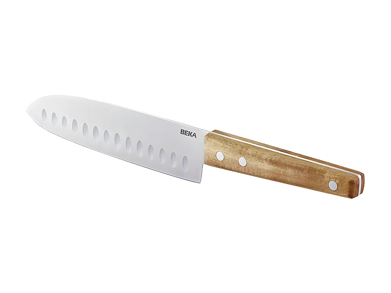Couteau santoku Nomad 18 cm en acacia