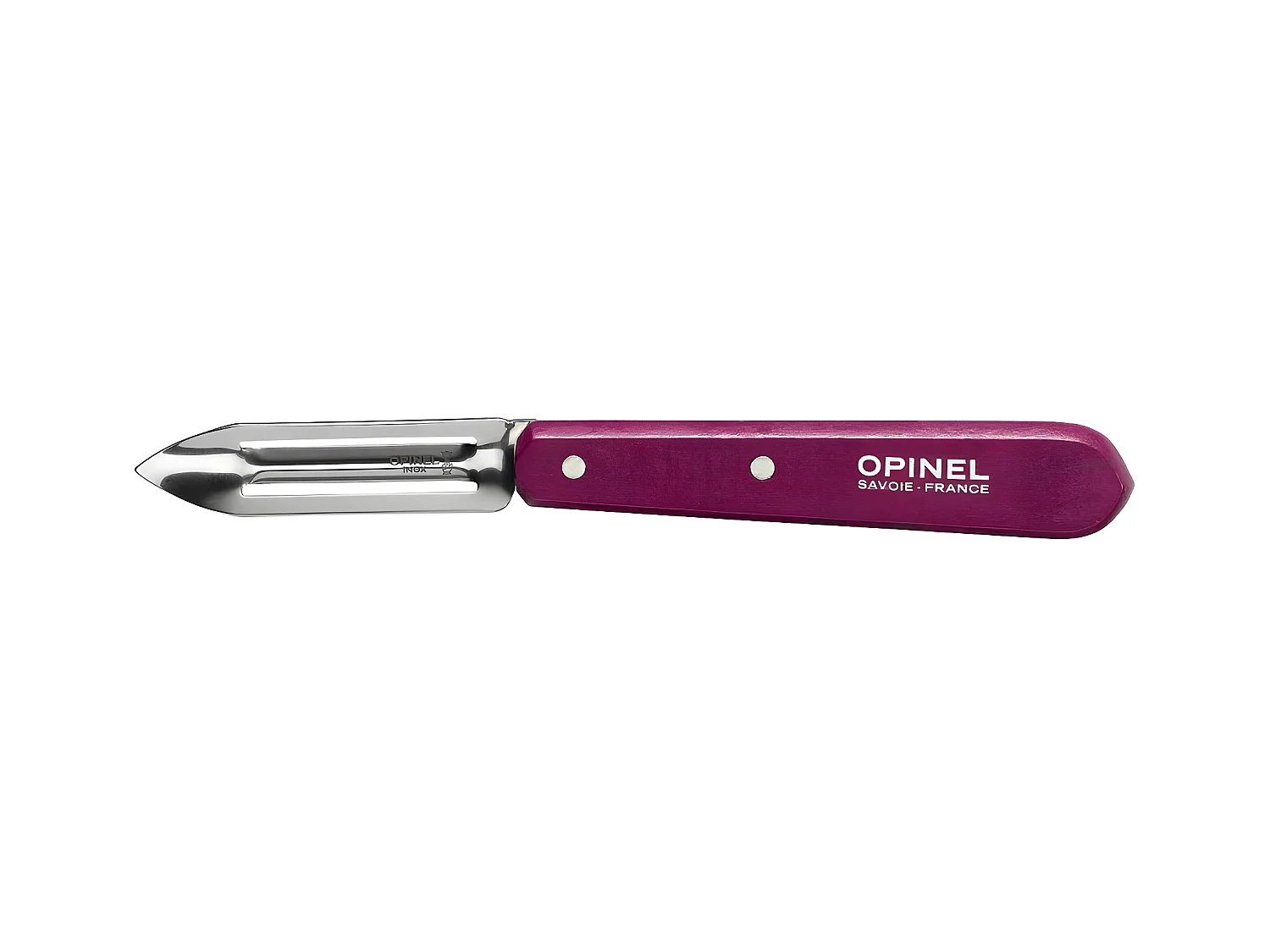 Eplucheur n°115 manche en bois aubergine
