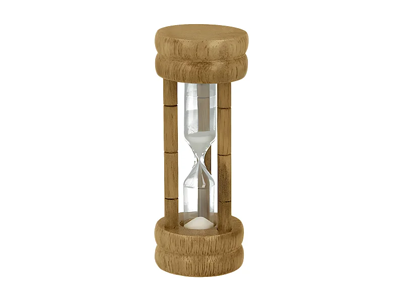 Sablier en bois 3 minutes