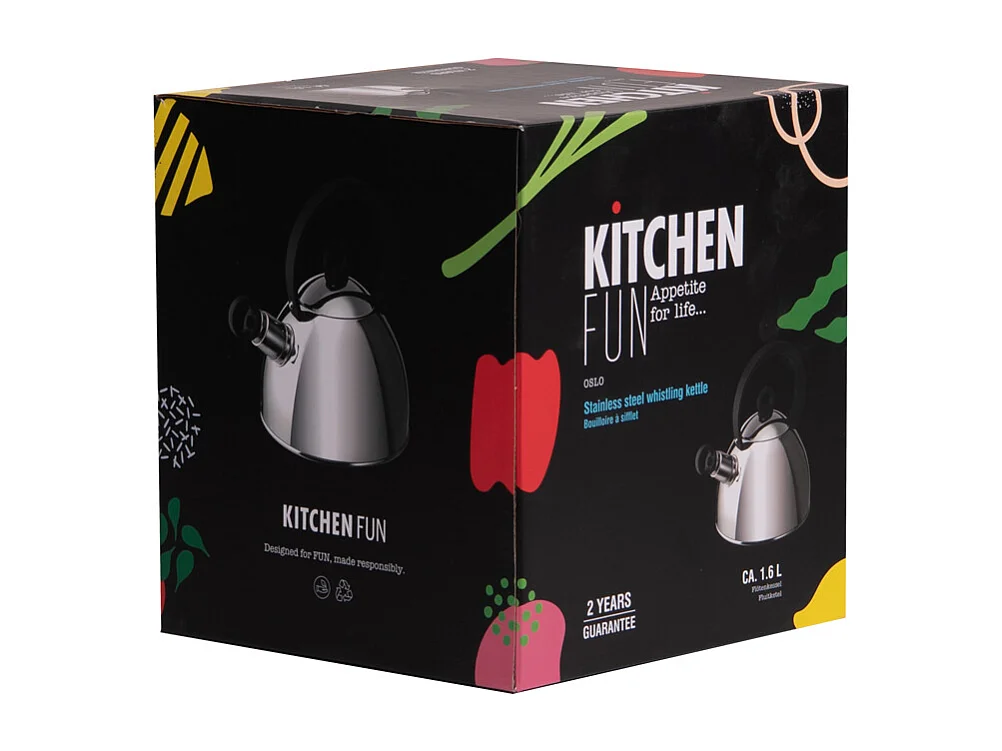 Bouilloire Oslo 1,5 l en inox