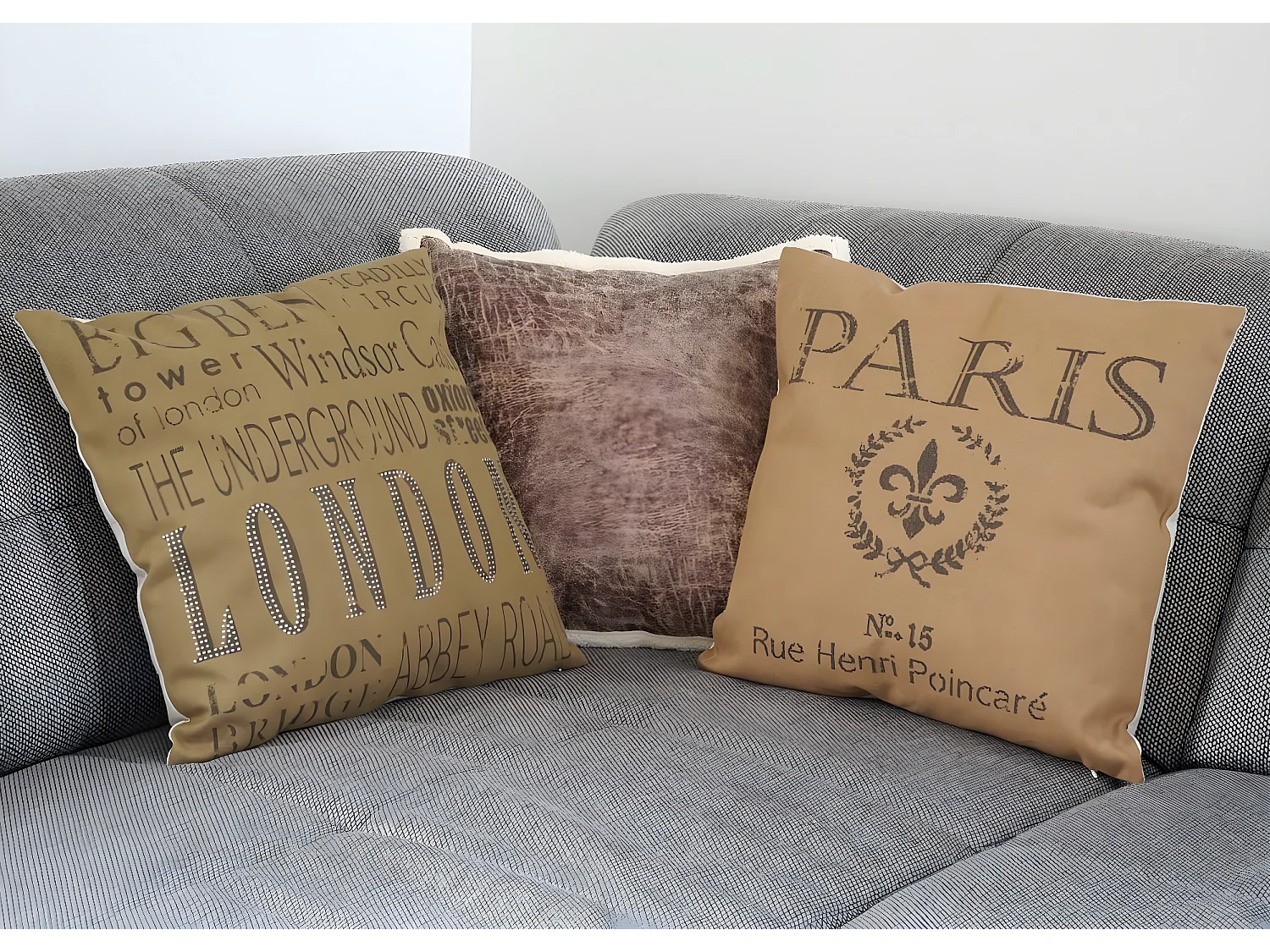 Almofada decorativa (conjunto de 3)