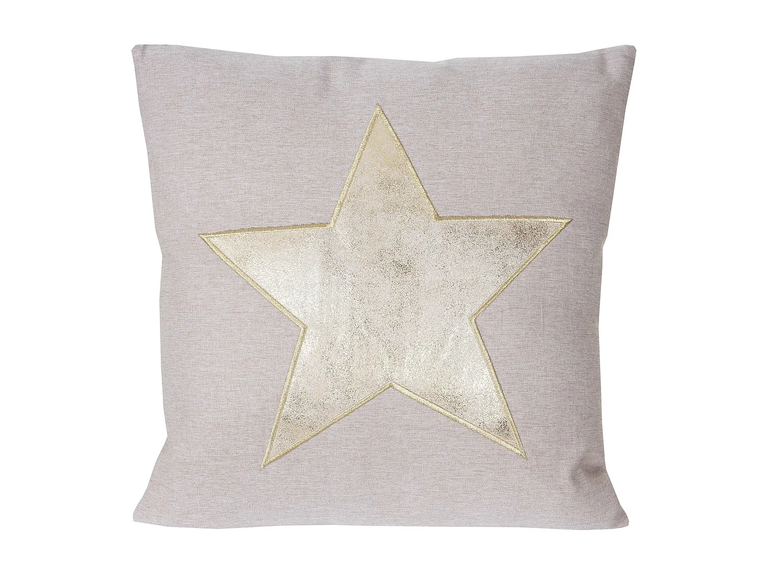 Cuscino decorativo imbottito da divano Karo T773 poliestere 45x45cm stella