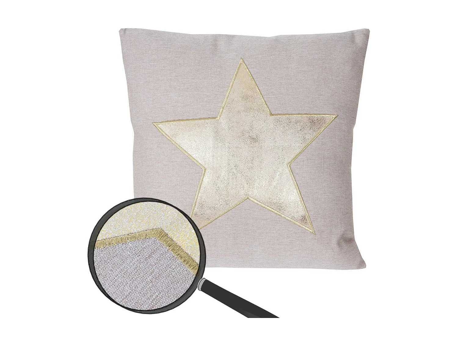 Decoratief kussen Ster