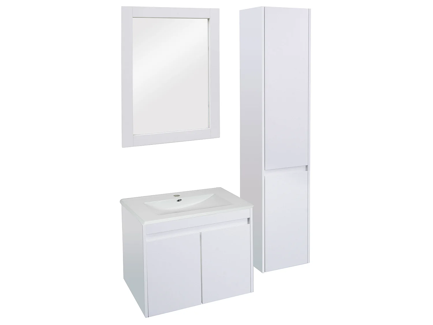 Badkamerset MCW-L86,  wit
