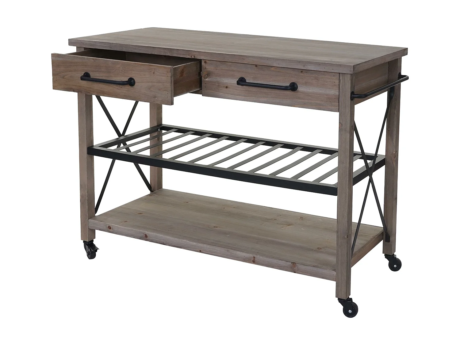 Chariot de service MCW-C86,  shabby marron