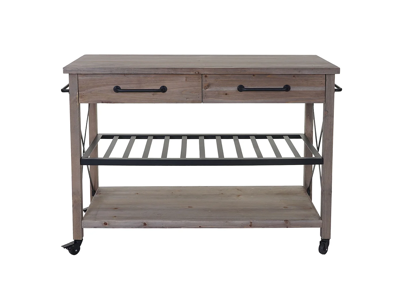 Chariot de service MCW-C86,  shabby marron