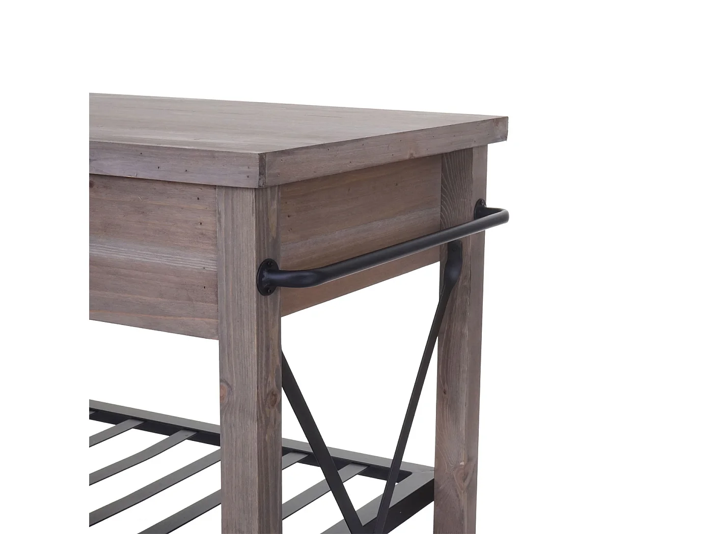 Chariot de service MCW-C86,  shabby marron