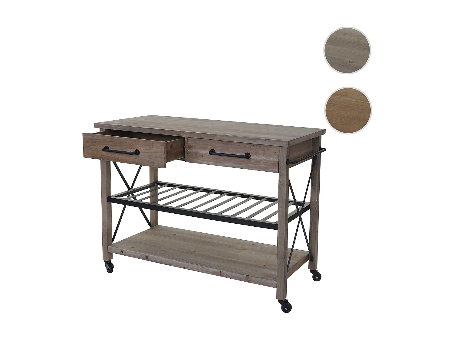 Chariot de service MCW-C86,  shabby marron