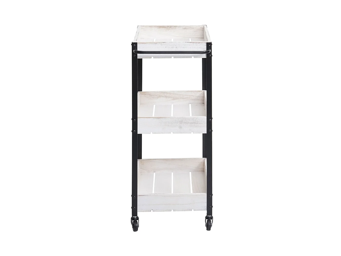 Chariot de service MCW-H22,  shabby blanc