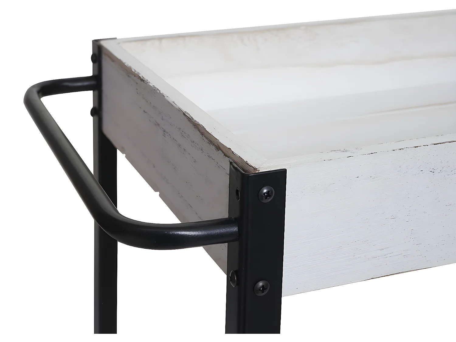 Chariot de service MCW-H22,  shabby blanc