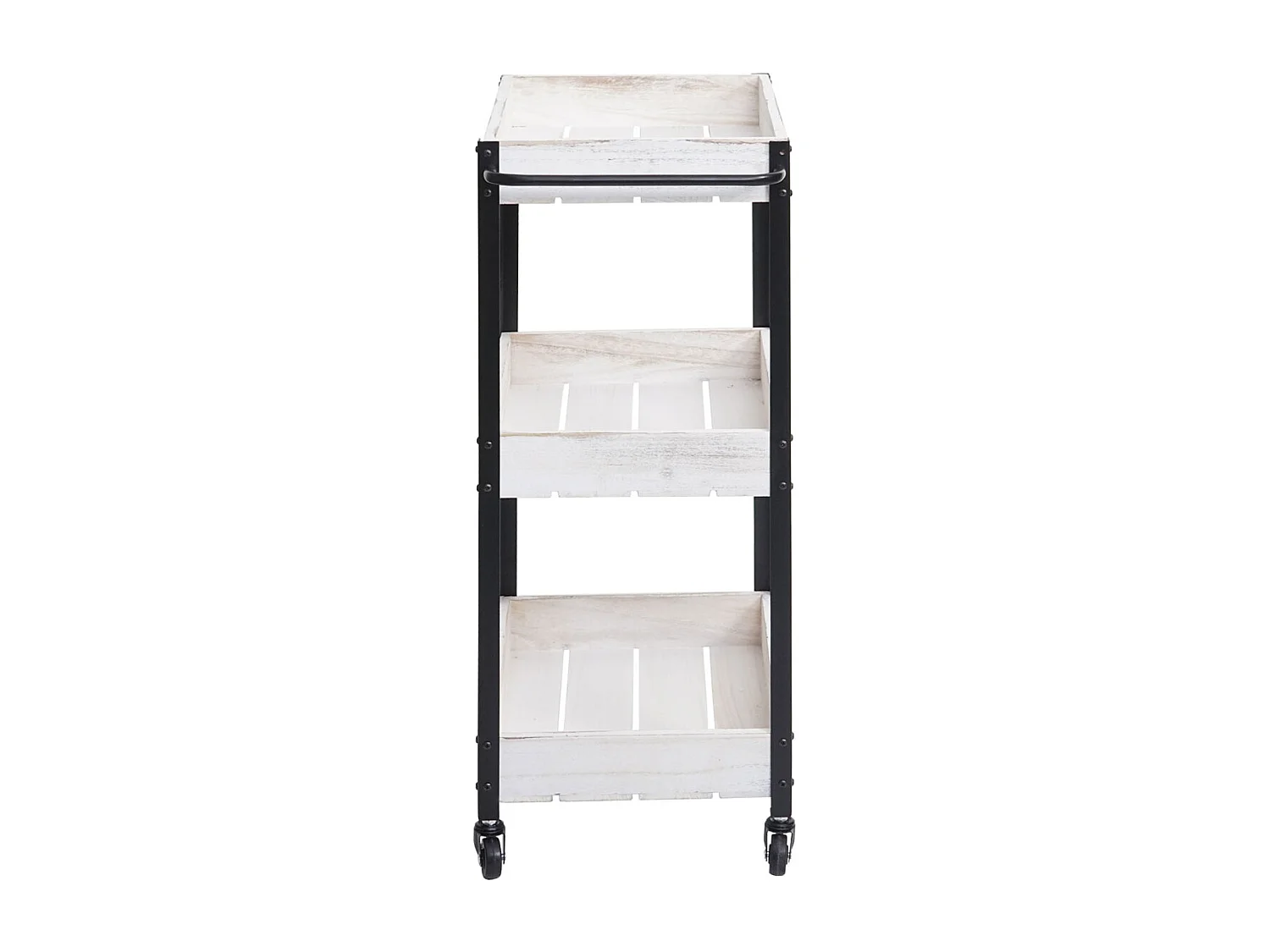Chariot de service MCW-H22,  shabby blanc