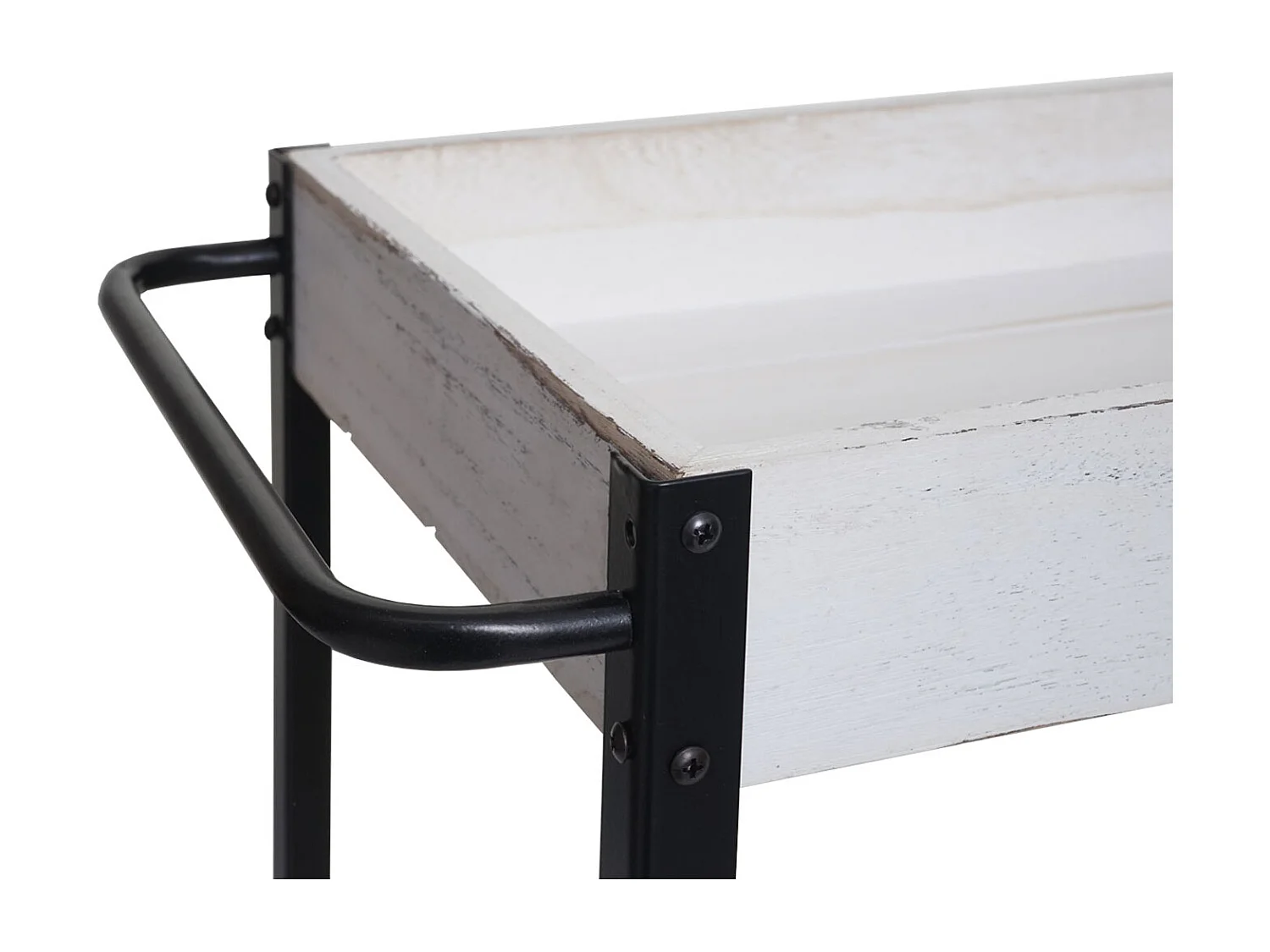 Chariot de service MCW-H22,  shabby blanc