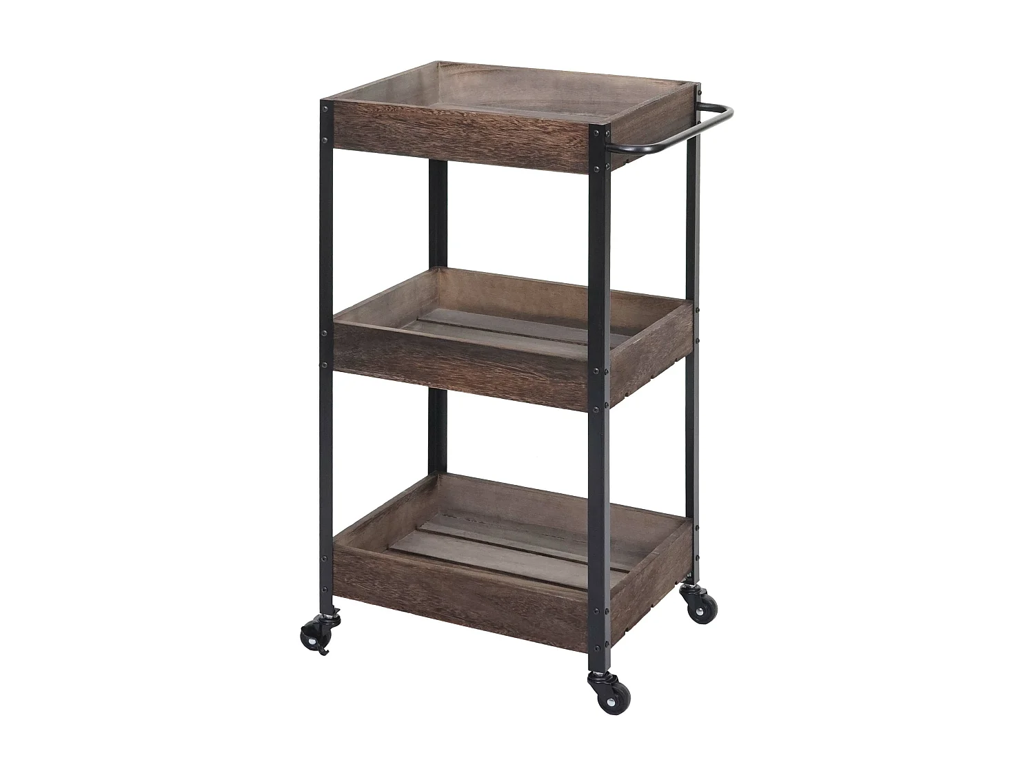 Serveerwagen MCW-H22,  shabby brown