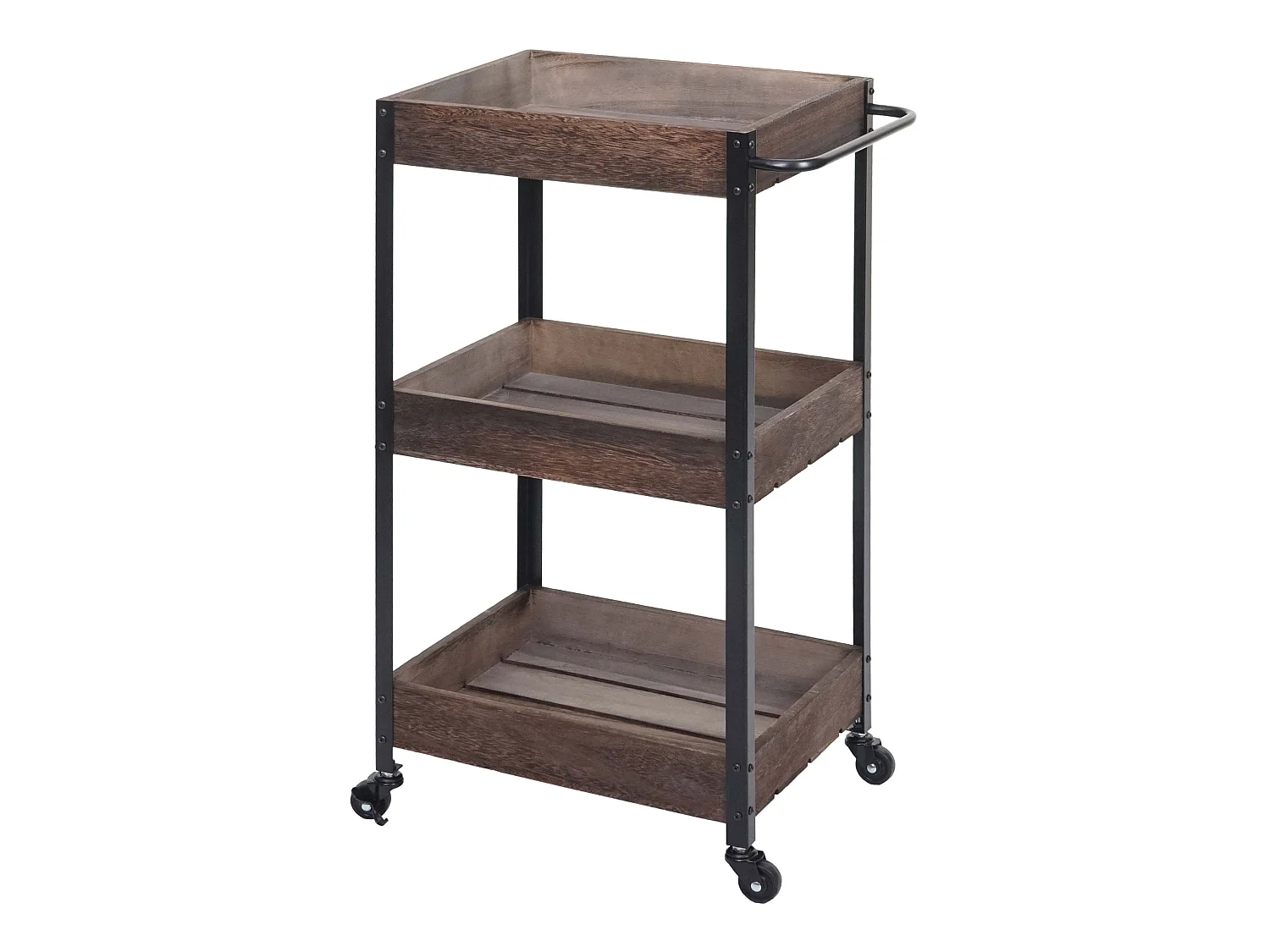 Chariot de service MCW-H22,  shabby marron