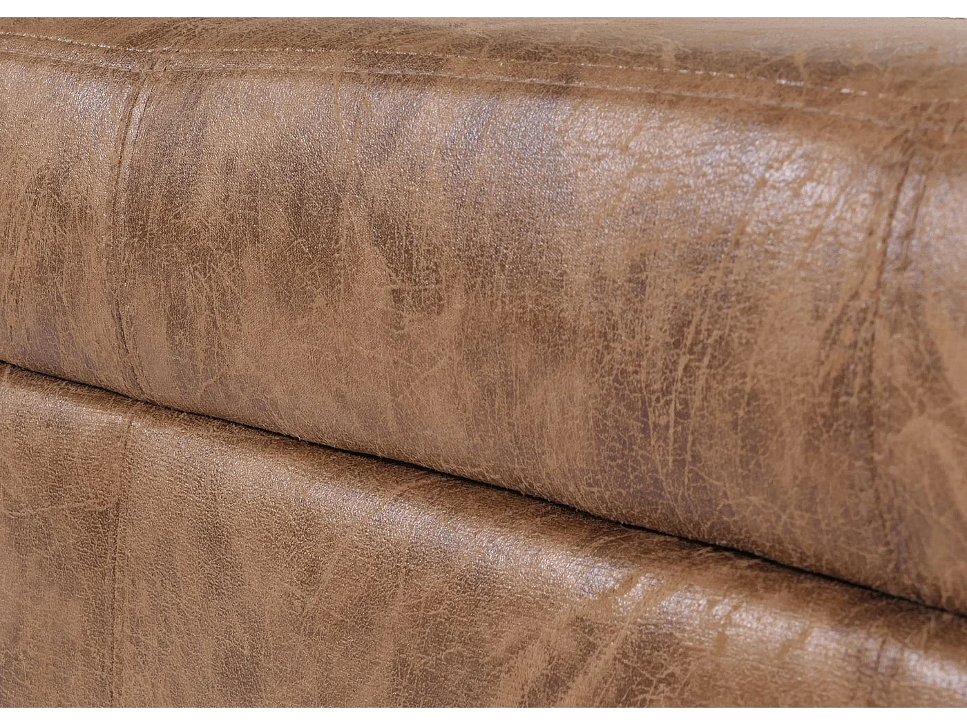 Opbergkist Kriens XXL,  imitatie suède