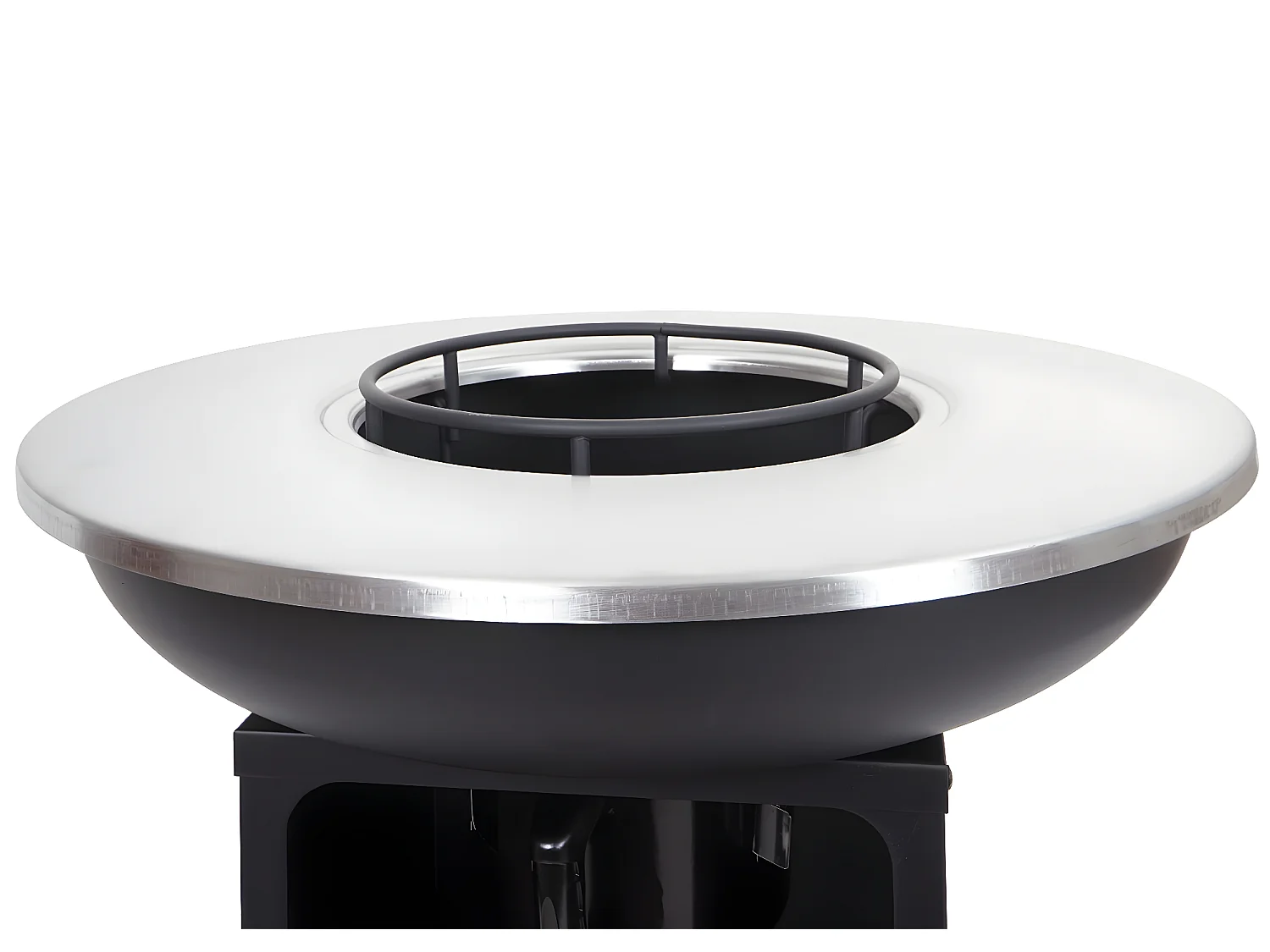 Vuurschaal met grillplaat MCW-K97,  Ø66cm zwart