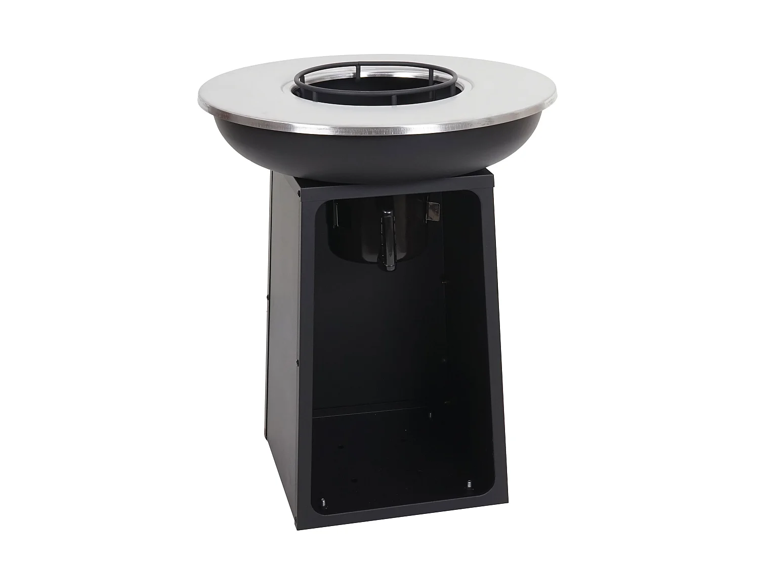 Plaque de cuisson avec grill MCW-K97,  Ø59cm noir