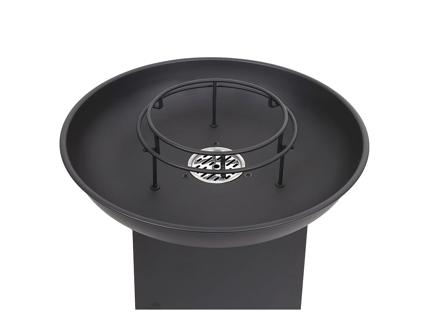 Plaque de cuisson avec grill MCW-K97,  Ø59cm noir