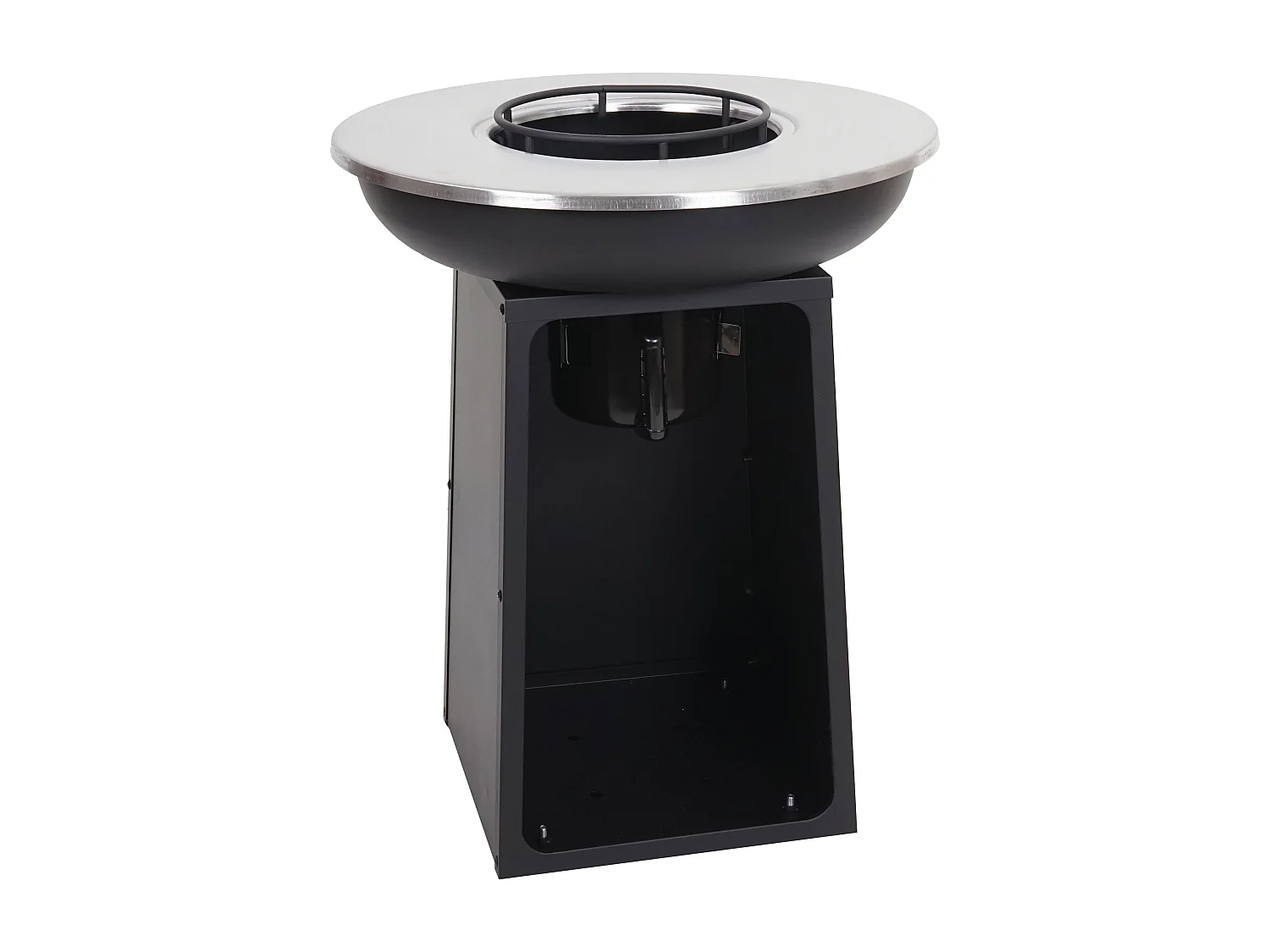 Plaque de cuisson avec grill MCW-K97,  Ø59cm noir