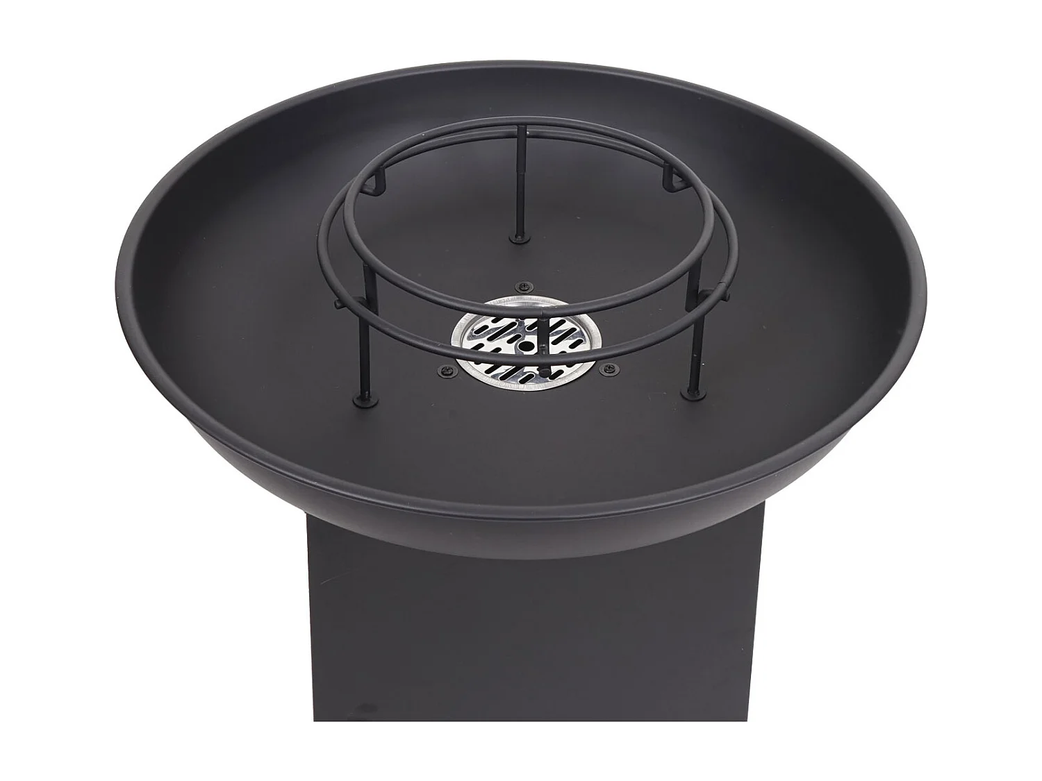 Plaque de cuisson avec grill MCW-K97,  Ø59cm noir