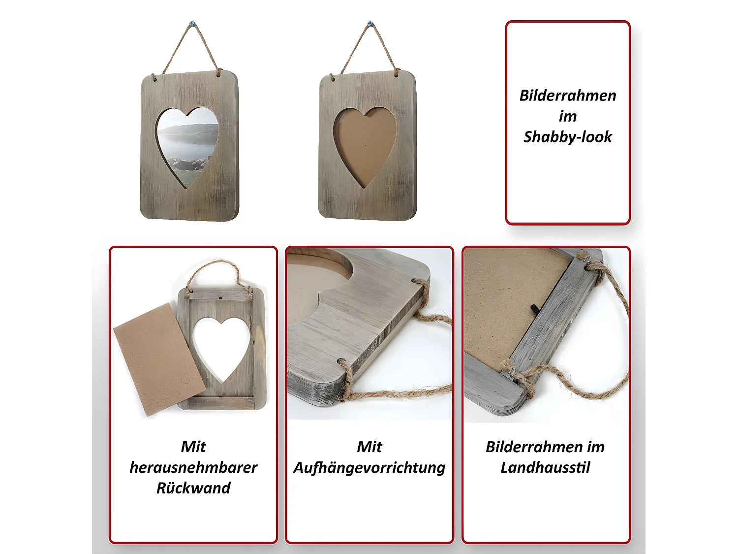 Fotolijst Kranj Shabby-look